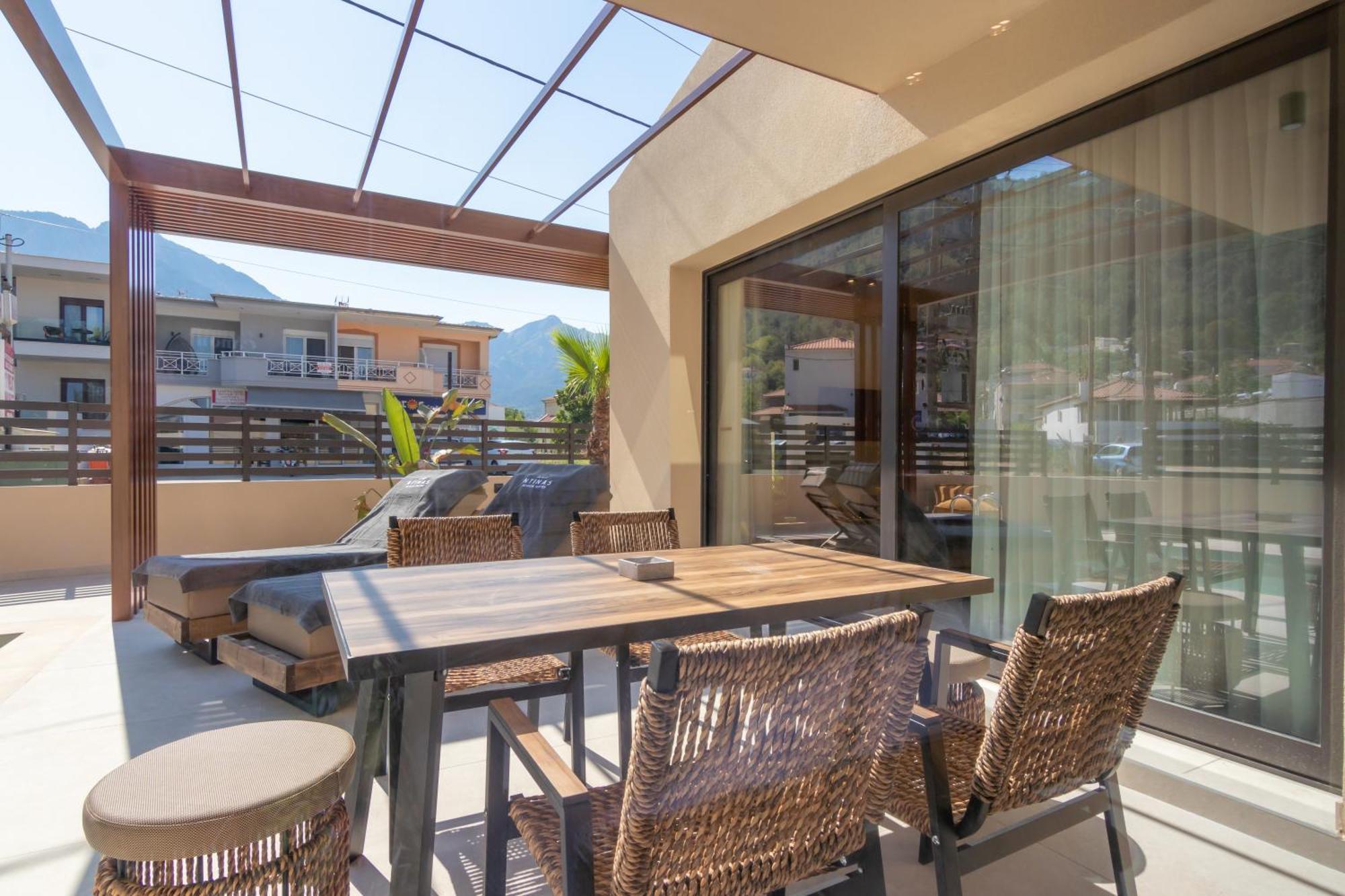 Ntinas Seaside Suites Skala Potamia  Eksteriør billede