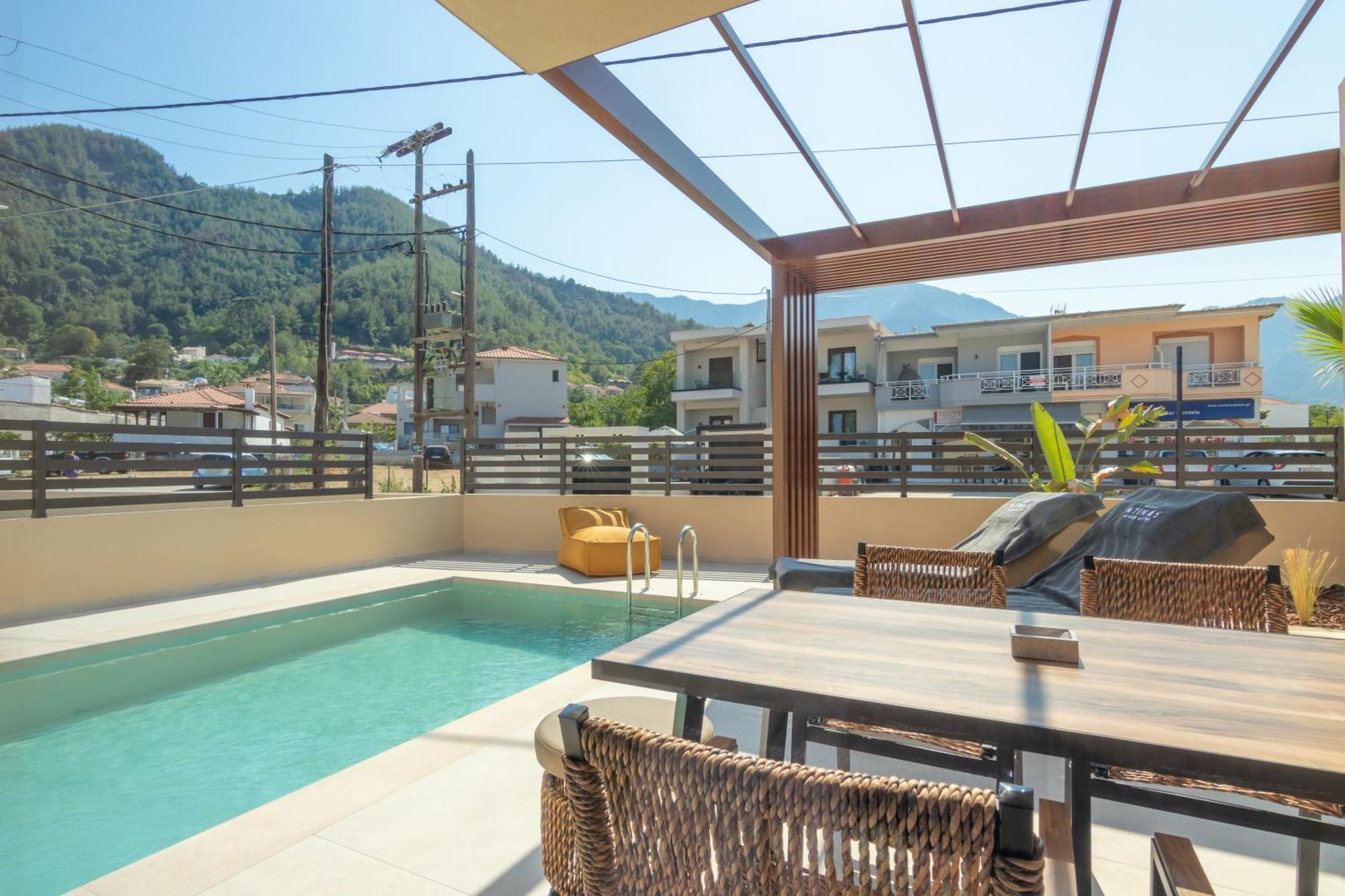 Ntinas Seaside Suites Skala Potamia  Eksteriør billede