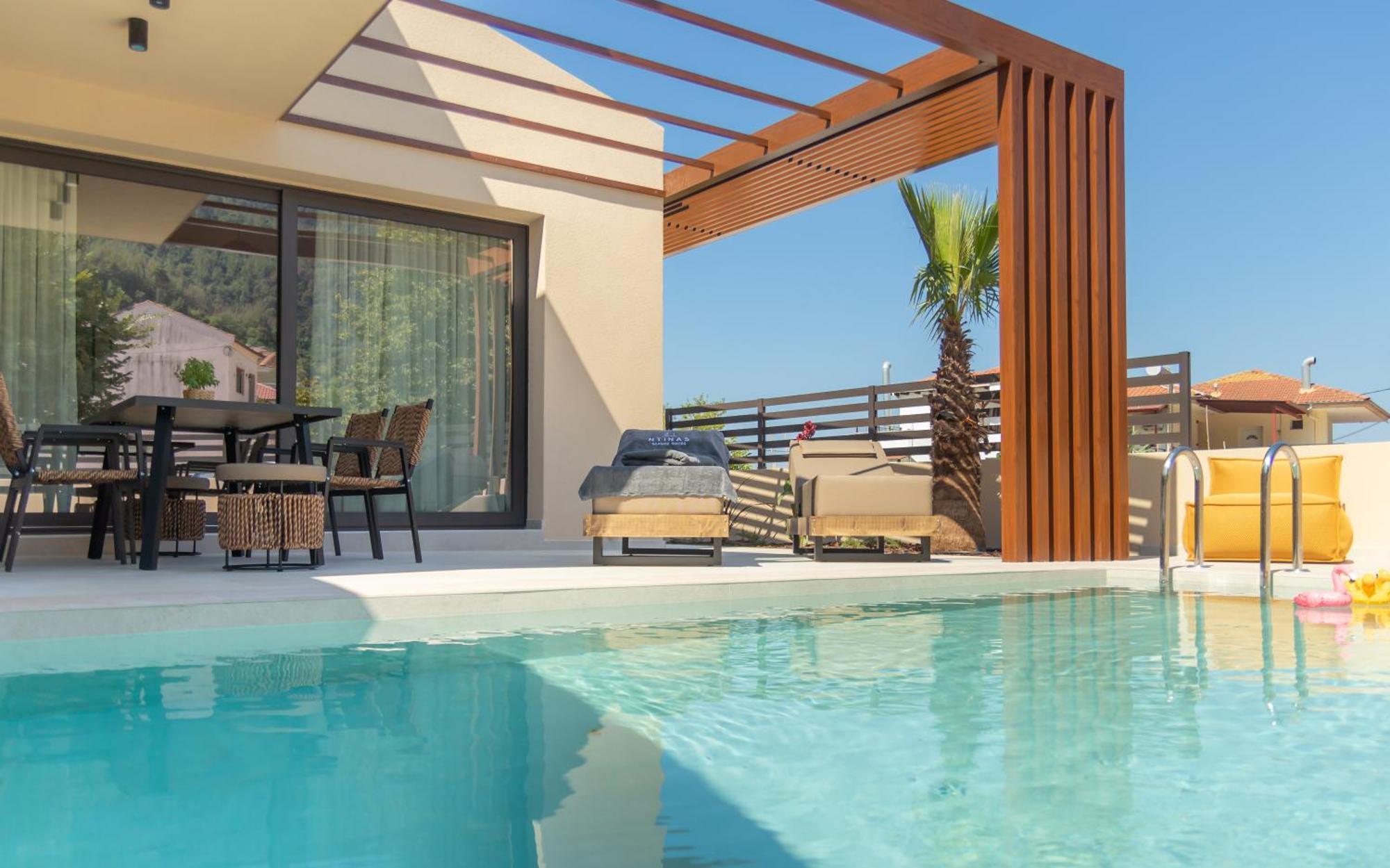 Ntinas Seaside Suites Skala Potamia  Eksteriør billede