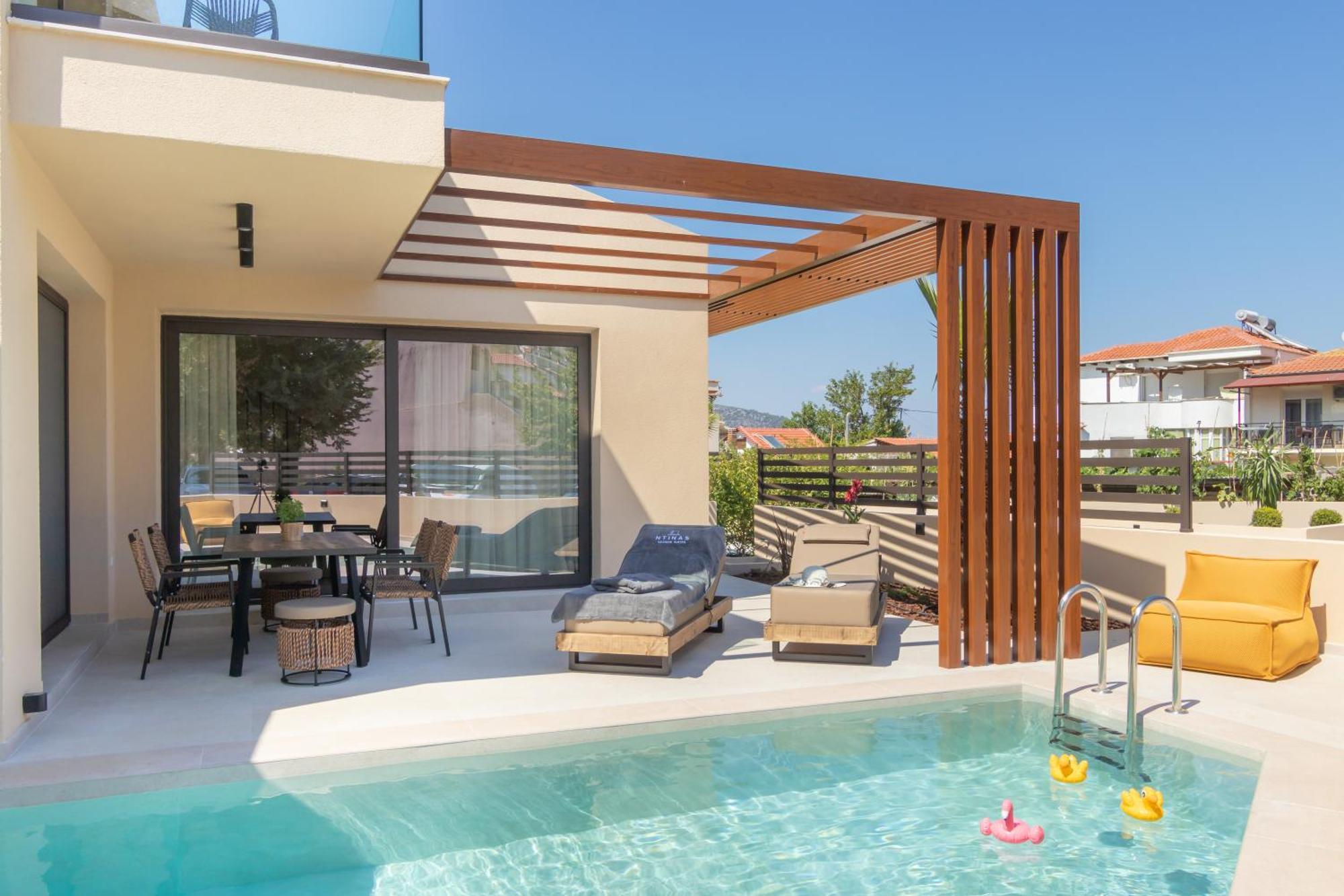 Ntinas Seaside Suites Skala Potamia  Eksteriør billede